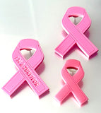 Pink Ribbon Keychains