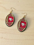 Custom NFL Fan Earrings