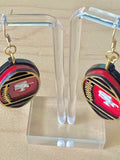 Custom NFL Fan Earrings