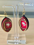 Custom NFL Fan Earrings
