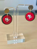 Custom NFL Fan Earrings