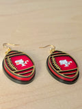 Custom NFL Fan Earrings