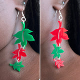 Christmas Falling Leaves