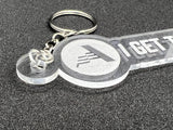 I Get Things Done - Clear Keychain