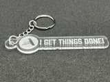 I Get Things Done - Clear Keychain